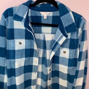 Oversized Flannel Jacket